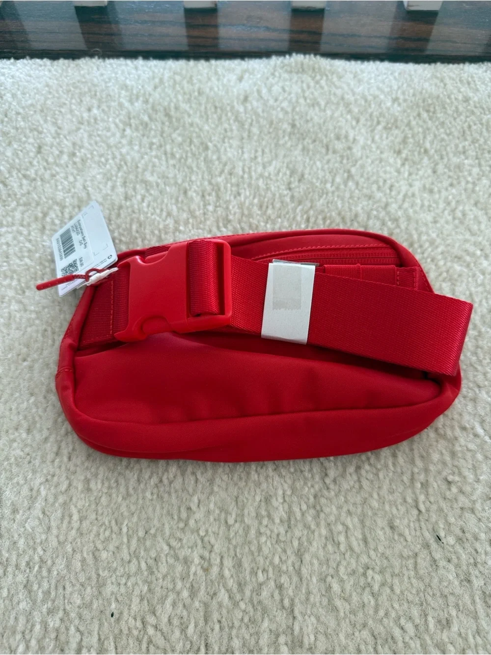 lululemon athletica Red Zip Accessory Pouch